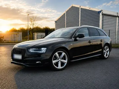 Używany Audi A4 S-Line 143 KM (105 kW) 2013 Czarny Kombi