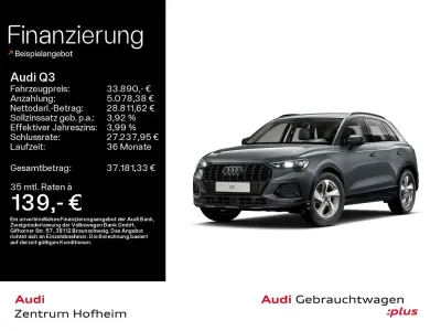 Gebraucht Audi Q3 Advanced 150 PS (110 kW) 2025 Nanograu metallic SUV