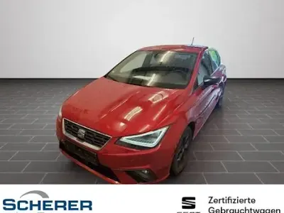 Gebraucht Seat Ibiza FR 95 PS (69 kW) 2023 Desire rot metallic (metallic) Kleinwagen