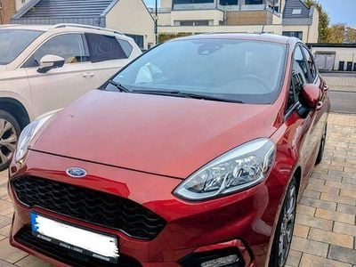 Usata Ford Fiesta ST-Line 101 CV (74 kW) 2018 Rosso Utilitaria