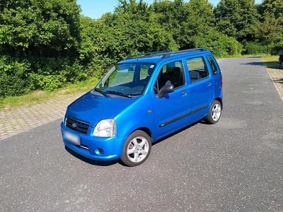 Gebraucht Suzuki Wagon R+ 70 PS (51 kW) 2005 Blau Van / Kleinbus