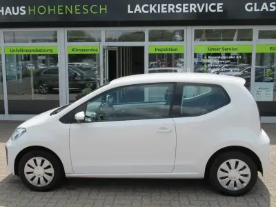 Gebraucht VW up! move up! 110 PS (80 kW) 2018 Weiß Kleinwagen