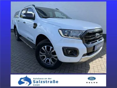 Gebraucht Ford Ranger Wildtrack 212 PS (155 kW) 2022 Frostweiß Pickup