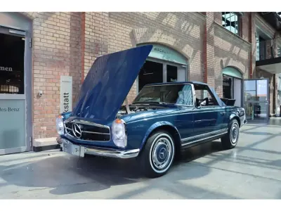 Gebraucht Mercedes SL280 170 PS (125 kW) 1970 Dunkelblau Cabrio