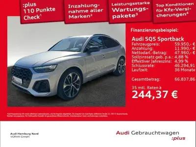 Second-hand Audi SQ5 Sportback Ambiente 341 CP (250 kW) 2023 Argintiu SUV