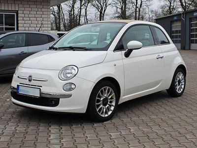 Gebraucht Fiat 500 Lounge 86 PS (63 kW) 2012 Weiß Cabrio