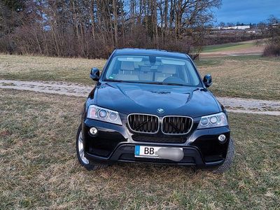 Gebraucht BMW X3 184 PS (135 kW) 2012 Schwarz SUV