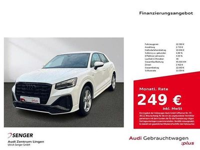 Second-hand Audi Q2 S-Line 116 CP (85 kW) 2023 Alb SUV