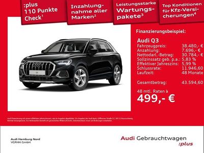 Gebraucht Audi Q3 Advanced 150 PS (110 kW) 2025 Mythosschwarz metallic SUV
