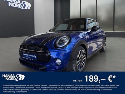 Usata Mini Cooper 192 CV (141 kW) 2018 Blu Utilitaria