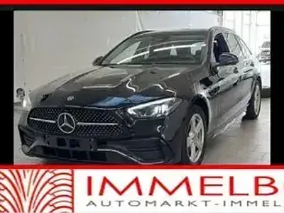 Gebraucht Mercedes C300e AMG 319 PS (234 kW) 2023 Schwarz/baltic black Kombi