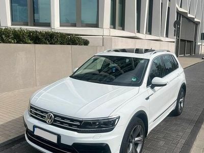 Second-hand VW Tiguan R-line 190 CP (139 kW) 2019 Alb SUV