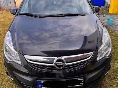 Gebraucht Opel Corsa Eco 95 PS (69 kW) 2012 Schwarz Kleinwagen
