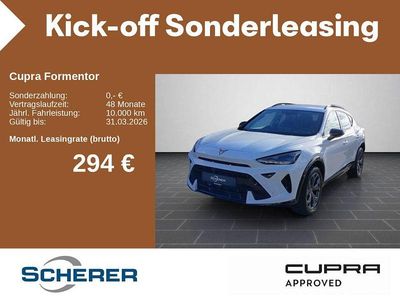 Gebraucht Cupra Formentor 150 PS (110 kW) 2025 Glacial weiß metallic (metallic) SUV