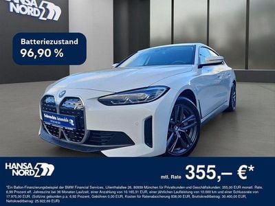 Gebraucht BMW i4 Sport Line 250 kW (340 PS) 2023 Weiss / alpinweiss Limousine