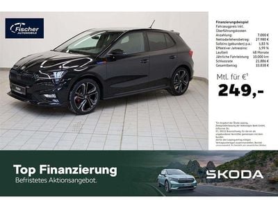 Nuova Skoda Fabia 177 CV (130 kW) 2026 Nero Utilitaria