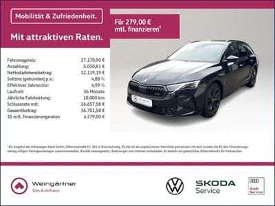 Usata Skoda Octavia RS 265 CV (194 kW) 2025 Nero Station wagon