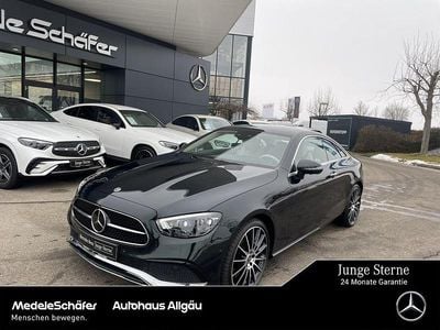 Lack smaragdgrün Gebraucht 2021 Mercedes E450 Avantgarde Coupé | 46.870 € (Guter Preis)