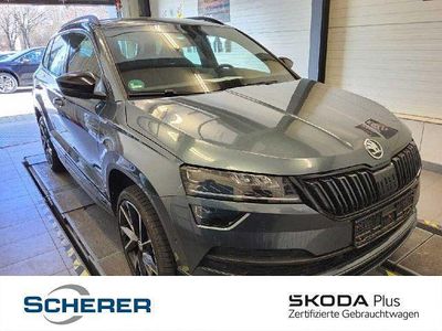 Gebraucht Skoda Karoq SportLine 150 PS (110 kW) 2022 Quarzgrau metallic (metallic) SUV