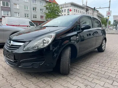 Gebraucht Opel Corsa 87 PS (63 kW) 2011 Schwarz Kleinwagen