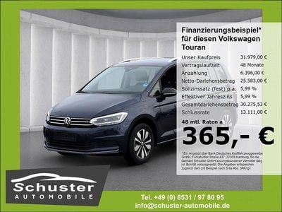 Blau Gebraucht 2025 VW Touran Goal Van / Kleinbus | 31.979 € (Superpreis)