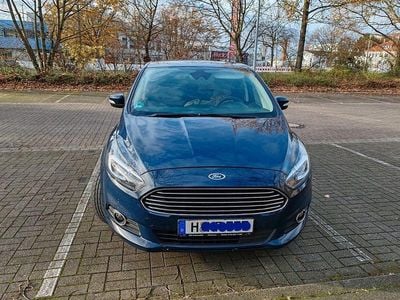 Gebraucht Ford S-MAX Business Edition 150 PS (110 kW) 2016 Blau Van / Kleinbus