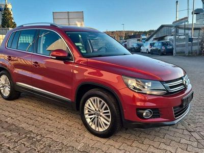 Gebraucht VW Tiguan Sportline 122 PS (89 kW) 2015 Rot SUV