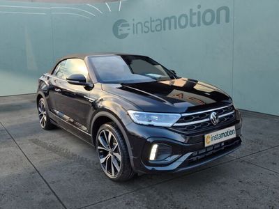 Gebraucht VW T-Roc Cabriolet R-line 150 PS (110 kW) 2025 Schwarz Cabrio