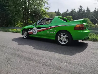 Gebraucht Honda CR-X 125 PS (91 kW) 1997 Grün Cabrio