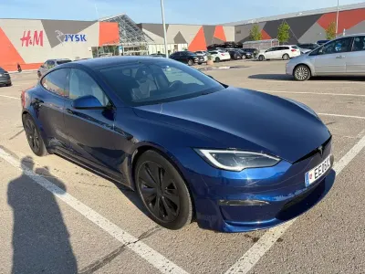 Gebraucht Tesla Model S 492 kW (670 PS) 2024 Blau Kleinwagen