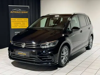 Brugt VW Touran R-line 150 HK (110 kW) 2017 Sort MPV