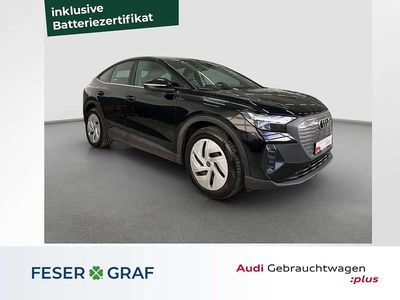 Gebraucht Audi Q4 Sportback e-tron Comfort 150 kW (204 PS) 2022 Mythosschwarz metallic SUV