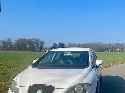 Gebraucht Seat Leon 86 PS (63 kW) 2009 Weiß Kleinwagen