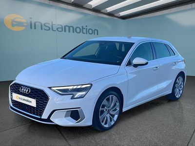 Weiß Gebraucht 2021 Audi A3 Sportback Kleinwagen | 25.849 € (Fairer Preis)