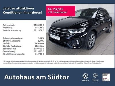 Usado VW T-Roc R-line 150 HP (110 kW) 2025 Preto SUV