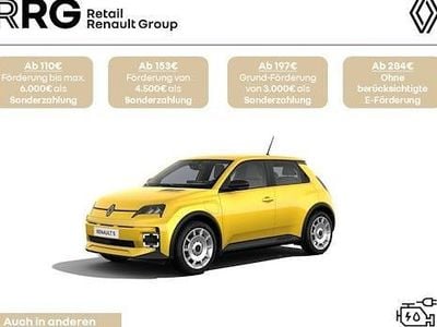Nuevo Renault R5 Evolution 89 kW (122 CV) 2026 Amarillo Utilitario