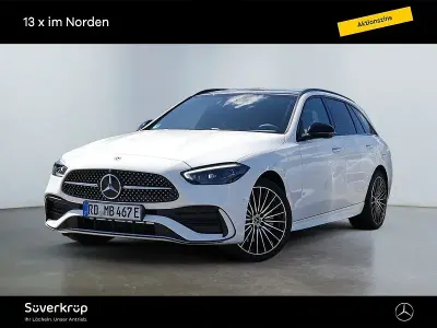 Gebraucht Mercedes C300e AMG 313 PS (230 kW) 2026 Weiß Kombi