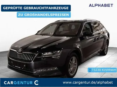 Gebraucht Skoda Superb Style 150 PS (110 kW) 2022 Schwarz Kombi