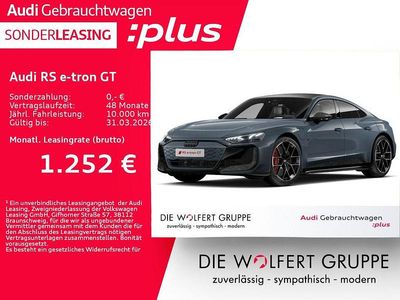 Kemoragrau metallic Gebraucht 2024 Audi e-tron GT quattro Performance Limousine | 135.950 € (Teuer)
