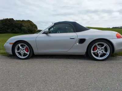 Gebraucht Porsche 986 Boxster 252 PS (185 kW) 2002 Silber Cabrio