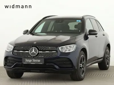 Gebraucht Mercedes GLC400d AMG line 330 PS (242 kW) 2021 Blau SUV