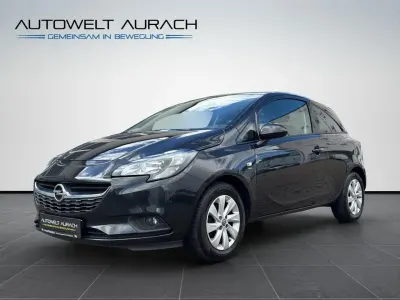Gebraucht Opel Corsa drive 90 PS (66 kW) 2016 Grau Kleinwagen