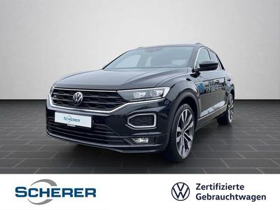 Gebraucht VW T-Roc R-line 150 PS (110 kW) 2021 Deep black perleffekt (metallic) SUV