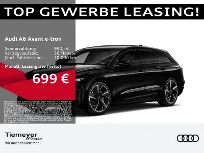 Neu Audi A6 e-tron S-Line 269 kW (367 PS) 2026 Schwarz Kombi