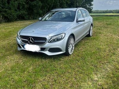 Brugt Mercedes C200 Exclusive 136 HK (100 kW) 2016 Sølv Stationcar