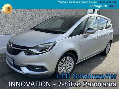 gebraucht Opel Zafira 1.6 ECOTEC Innovation 7Sitze LED AHK Pano