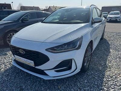Gebraucht Ford Focus ST-Line X 125 PS (91 kW) 2023 Frostweiß Kombi