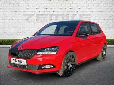 Brugt Skoda Fabia Monte Carlo 110 HK (80 kW) 2019 Rød Sedan