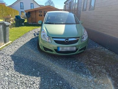 Gebraucht Opel Corsa 81 PS (59 kW) 2009 Grün Kleinwagen