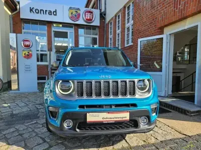 Gebraucht Jeep Renegade Limited 180 PS (132 kW) 2019 Blau SUV